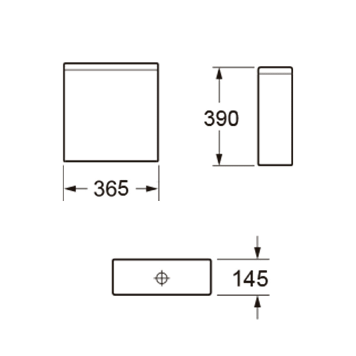 Scudo Choices Cistern – Inc Fittings CERAMIC-CISTERN-999