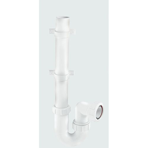 McAlpine WM3 standpipe trap with 75mm seal & upstand