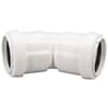 Floplast pushfit waste 135 degree obtuse bend 32mm white WP18