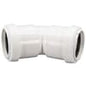 Floplast pushfit waste 135 degree obtuse bend 32mm white WP18