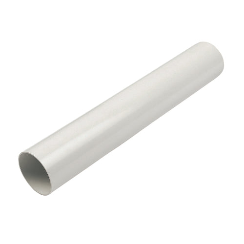 Floplast ABS solvent weld pipe 32mm x 3m white WS01