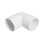 Floplast ABS solvent weld 90 degree knuckle 40mm white WS11