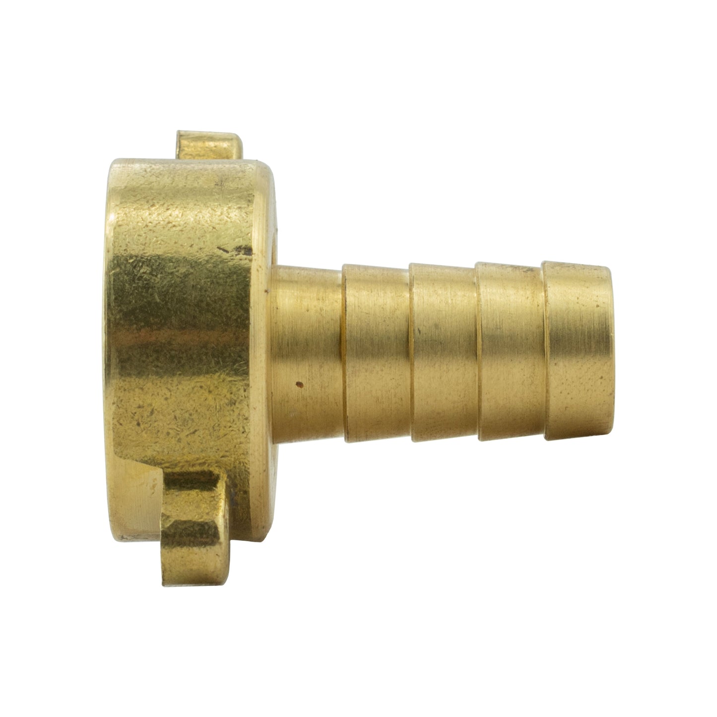 Wall Flange Kit 32mm MDPE + In-Line Valve + 13mm Brass Barb