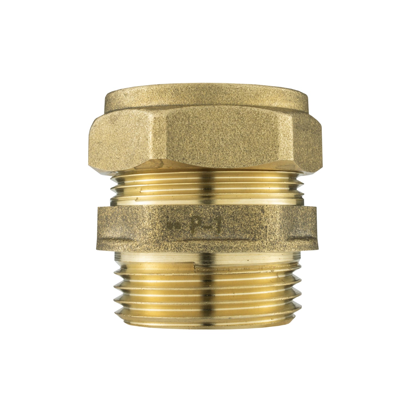 Brass Compression 28mm Straight with 25mm MDPE Straight