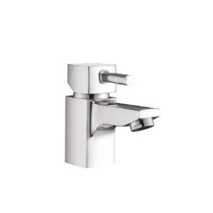Forme Mini Mono Basin Mixer with Push Waste