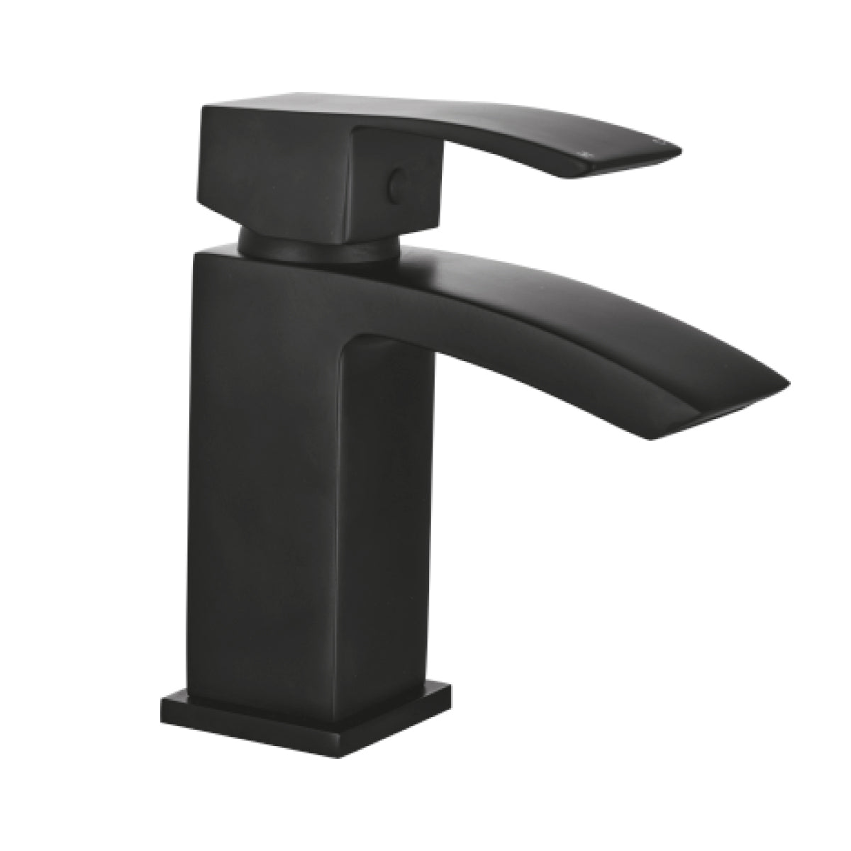 Scudo Descent Black Mono Basin Mixer BLACK251ORBL