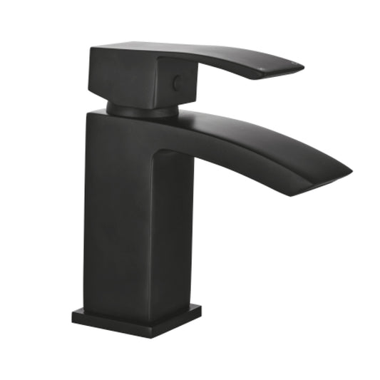 Scudo Descent Black Mono Basin Mixer BLACK251ORBL