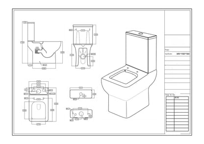 Scudo Choices 550 Open Back Pan and Seat
