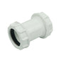white compression waste coupling 32mm