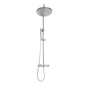 Scudo Core Chrome Round Rigid Riser Shower NU-019