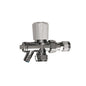 OPPL OPTIMA PLUS angle radiator valve with draw off 15mm