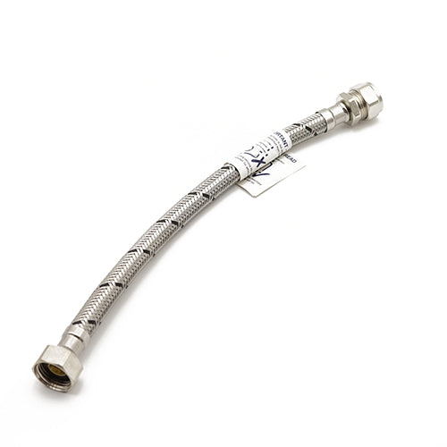 FLTC WRAS approved flexible tap connector 15mm x 3/4" x 300mm long