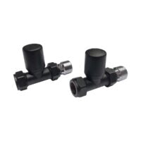 Towel Rail Valves Straight Various Colours / Finishes