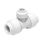 JG Speedfit white reducing tee 22 x 22 x 15mm