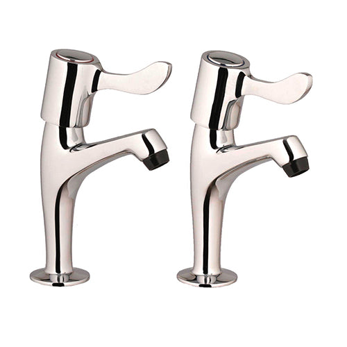 Pro Lever Sink Pillar Taps Kitchen (Pair)