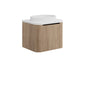 Scudo Linea Curve 600 Unit Reed Green / Oak / Black