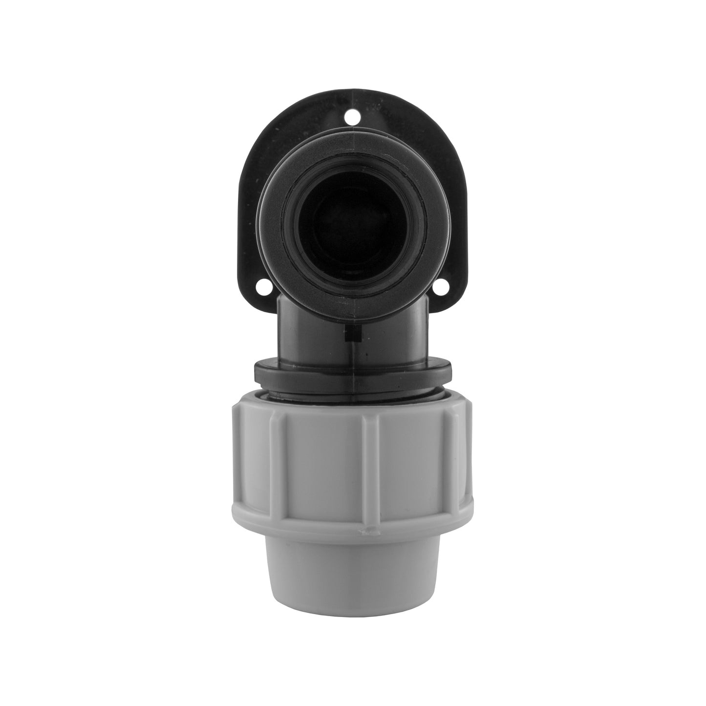 Wall Flange Kit 32mm MDPE + Lever Tap 3/4" Barb