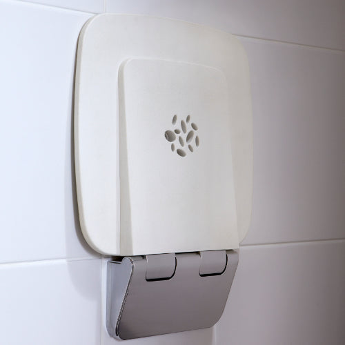 Mira Premium Shower Seat White/Chrome