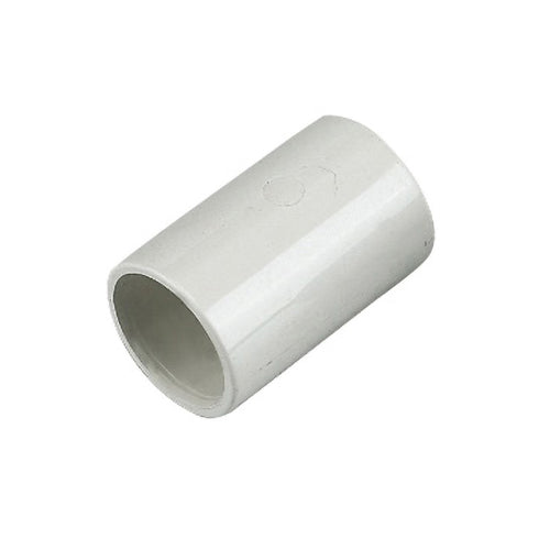 Floplast white overflow coupling 21.5mm OS10