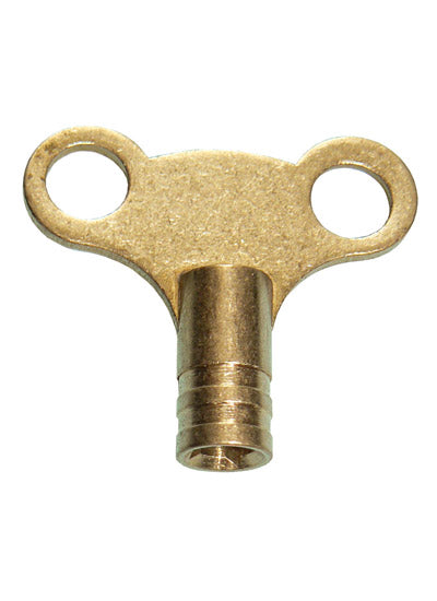 Airvent Radiator Key Brass Unbranded