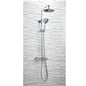 Scudo Serena Chrome Round Rigid Riser Shower Set ROUND-RR-CHR
