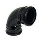 Floplast 110mm soil 92.5 degree double socket bend black SP561