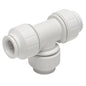 JG Speedfit white equal tee 22mm