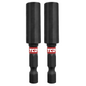 TCD Shock Resistant Magnetic Bit Holder 1/4in Hex 60mm - Twin Pack - TCD0002