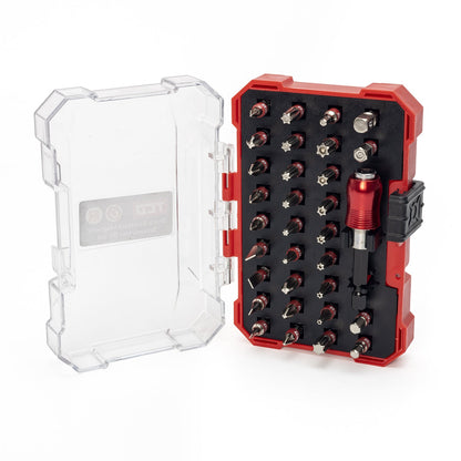 TCD Screwdriver Bit Set - 32 Piece - S2 Shock Resistant Steel - TCD0005