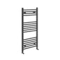 Frontline Straight Anthracite Towel Rail W500xH800