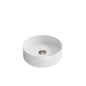 Scudo Fluted Round Basin Countertop VESSEL008