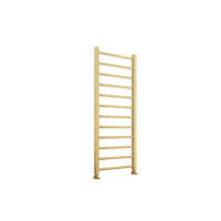 Vibe 1200 x 500 Towel Radiator Brushed Brass