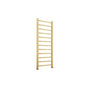 Vibe 1200 x 500 Towel Radiator Brushed Brass
