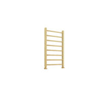 Vibe 800 x 500 Towel Radiator Brushed Brass