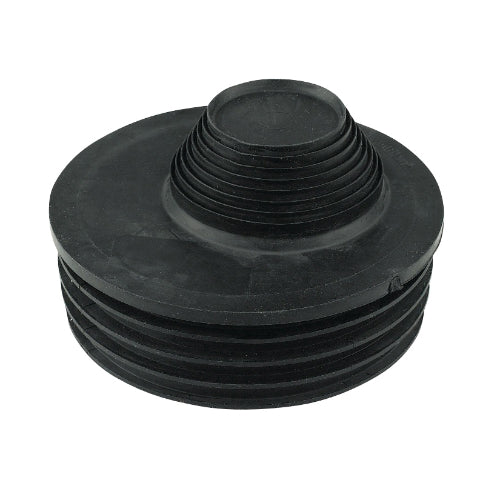 Floplast 110mm soil universal waste adaptor (32/40/50mm) black D95