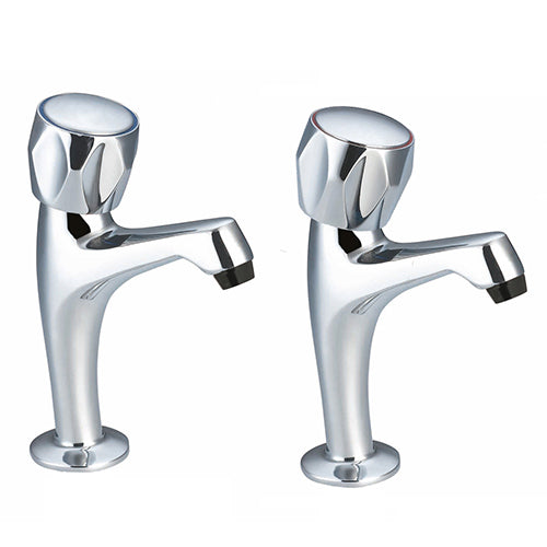 Pro Classic Kitchen Sink Pillar Taps (Pair)