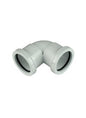 Floplast pushfit waste 90 degree knuckle 32mm white WP10